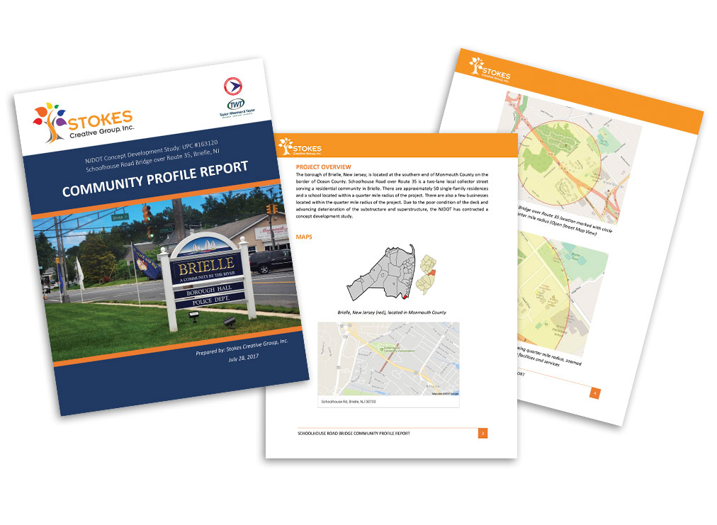 Community Profile Report: Schoolhouse Road Bridge, Brielle, NJ